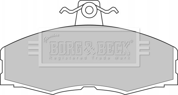 BORG & BECK Jarrupala, levyjarru BBP1080